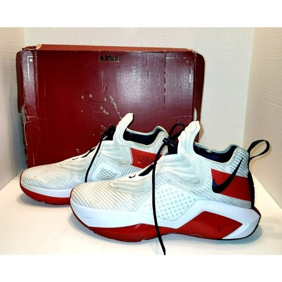 Nike LeBron Soldier XIV USA Sneakers - Size 14 - Picture 1 of 14